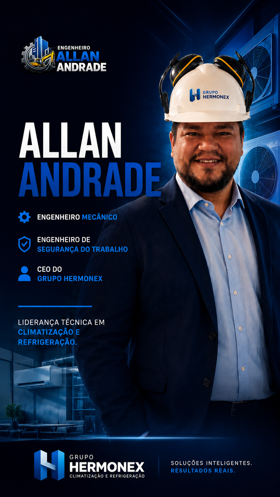 Allan Andrade — CEO · Engenheiro Mecânico · Sócio-Fundador