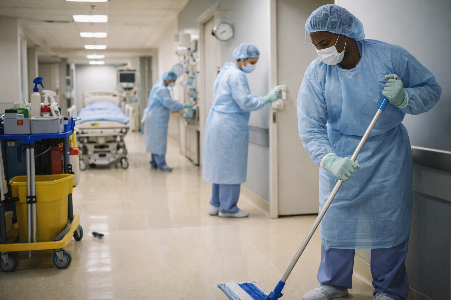 empresa de limpeza hospitalar