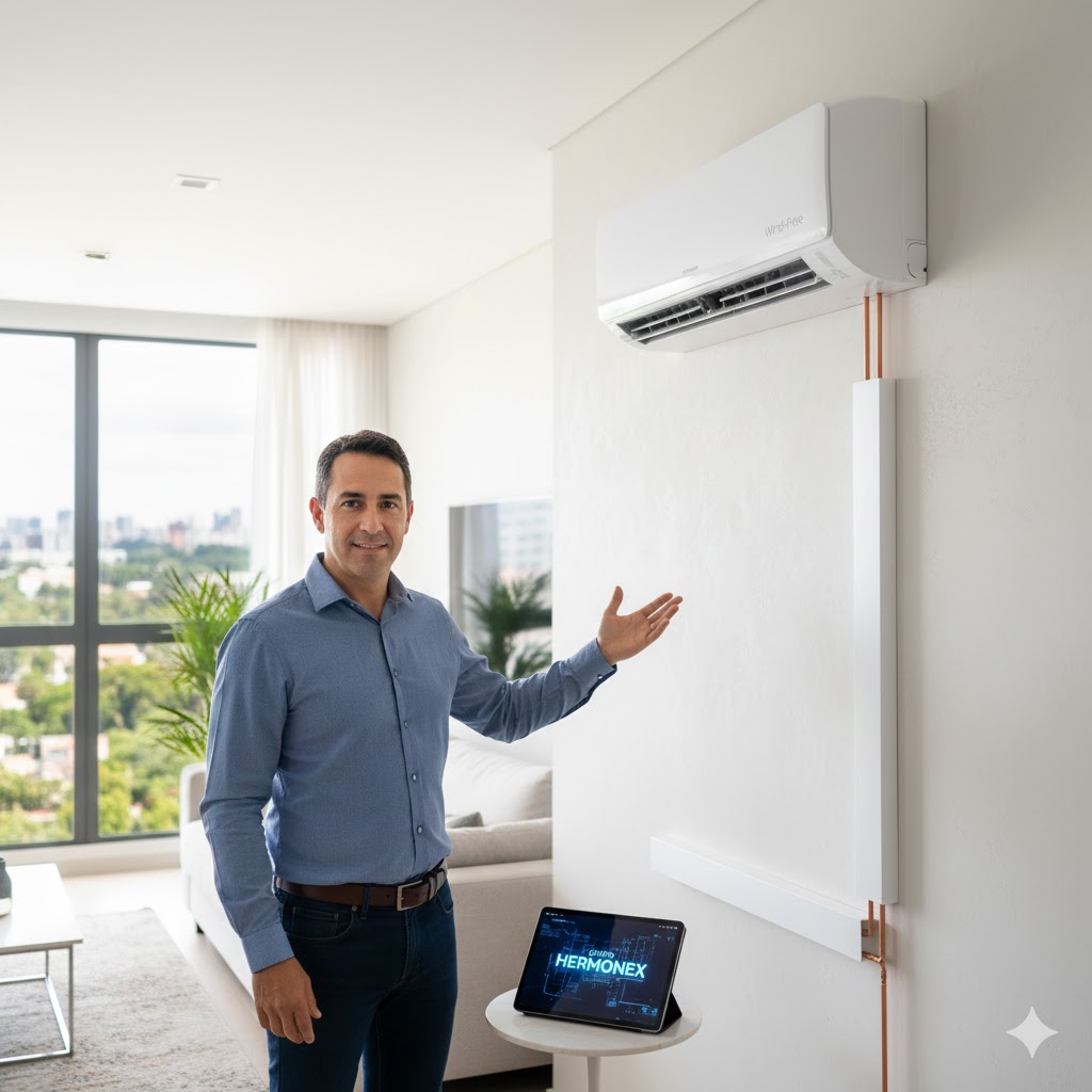 instalação de ar condicionado split